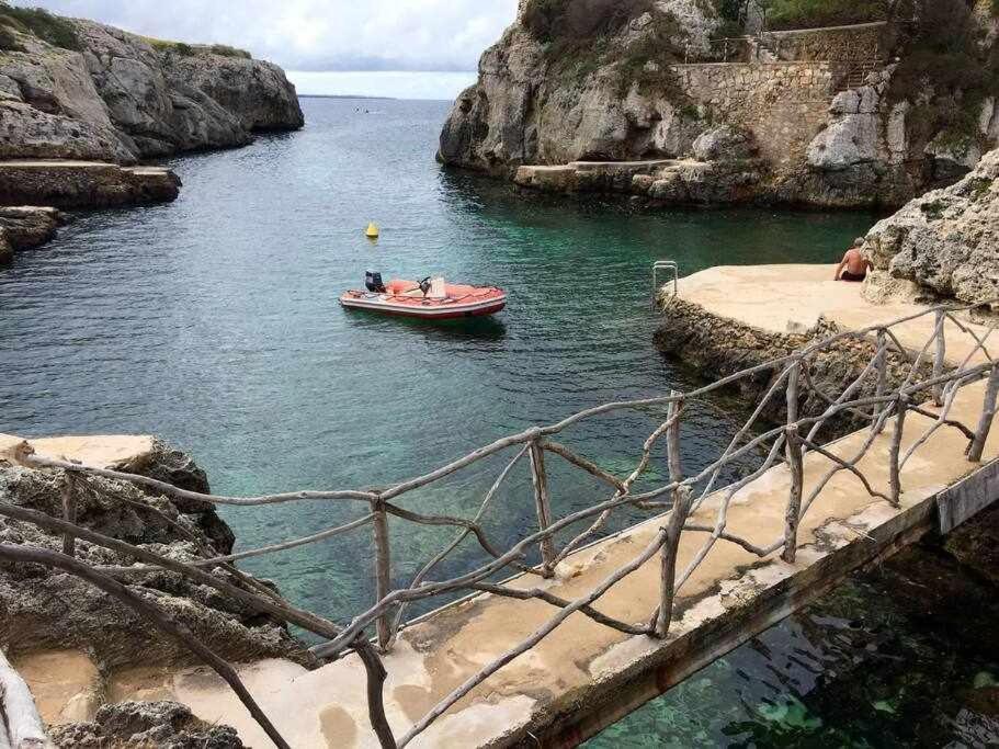 Macarella Apatamento Con Piscina Lägenhet Cala'N Blanes  Exteriör bild